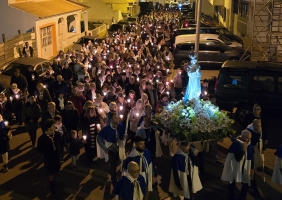 Quarteira: Ontem houve Procissão de Velas, hoje há Procissão da Padroeira por terra e por mar 