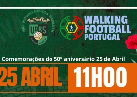 União Sambrasense celebra 50 anos de liberdade com 1º Encontro de Walking Football