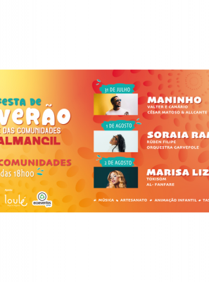 Festa de Verão e das Comunidades de Almancil regressa com grandes concertos, artesanato e gastronomia