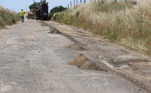 Câmara Municipal de Aljustrel arrancou com empreitada para reparar estradas municipais