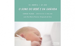 Curso Online e gratuito | O sono da grávida e do bebé: dicas para um descanso tranquilo