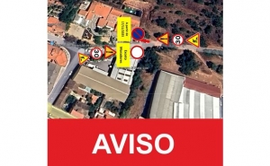 RUA DOUTORA MARIA DA LUZ DE DEUS RAMOS, EM SÃO BARTOLOMEU DE MESSINES, COM RESTRIÇÕES DE TRÂNSITO 