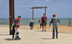 Festa da família na maior sala de estar do Algarve, o Calçadão de Quarteira 