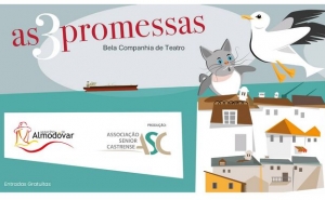 Associação Sénior Castrense apresenta espetáculo intergeracional «As 3 Promessas» no Cineteatro Municipal de Almodôvar