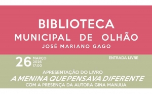 Apresentação do livro «A menina que pensava diferente»