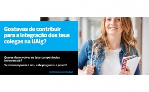 UAlg abre recrutamento de Mentores para a 6.ª edição do Programa de Mentoria por Pares