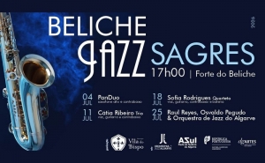 Beliche Jazz arranca este sábado em Sagres: três primeiros concertos esgotados e últimos bilhetes para o espetáculo de encerramento