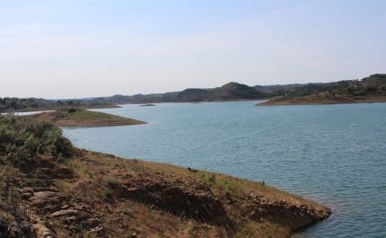 Barragem de Pedrógão efetua descargas e simula caudal de cheia no rio Guadiana