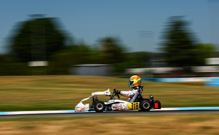 José Pedro Pinto conquista quarto pódio no Campeonato de Portugal de Karting Júnior