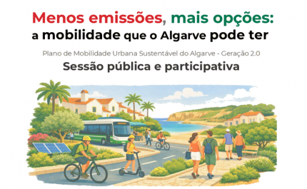 AMAL promove sessão pública «Menos emissões, mais opções: a mobilidade que o Algarve pode ter»