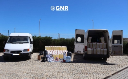 Vila do Bispo – Dez detidos por contrabando de circulação