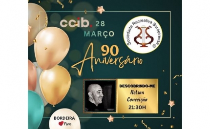 Sociedade Recreativa Bordeirense celebra 90 anos com concerto exclusivo de Nelson Conceição
