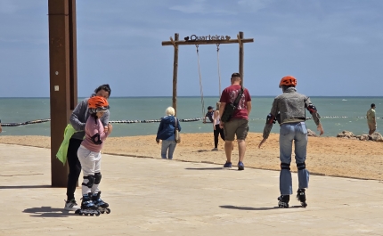 Festa da família na maior sala de estar do Algarve, o Calçadão de Quarteira 