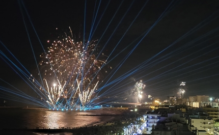 Quarteira iluminou a Passagem de Ano com o poder dos Xutos e um espetáculo pirotécnico de tirar o fôlego