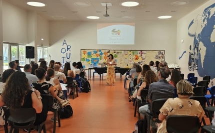 CCDR ALGARVE e ALGARVE 2030 no Encontro das Escolas TEIP 4, na Escola D. Dinis, em Quarteira