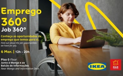 «Emprego 360º» regressa ao MAR Shopping Algarve com mais de 650 vagas em aberto