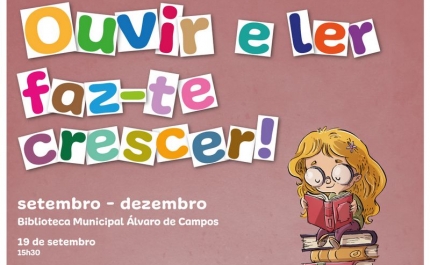 «Ouvir e Ler Faz-te Crescer» apresenta um novo ciclo