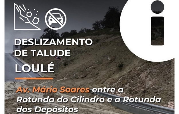 LOULÉ | Condições meteorológicas adversas obrigam ao encerramento de várias vias no concelho