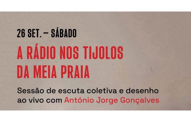 Meia Praia recebe sessão de escuta coletiva dos sons do 25 de Abril