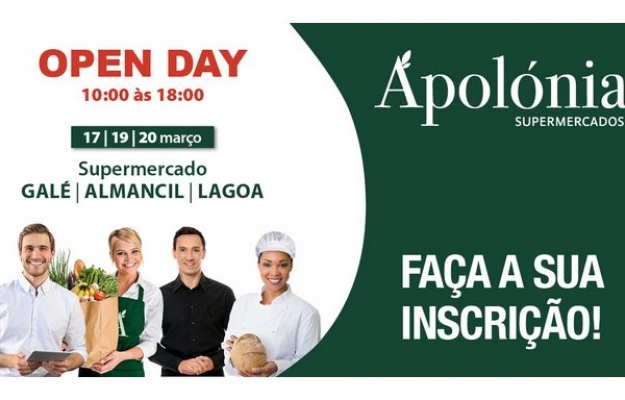 Supermercados Apolónia com 80 vagas para preencher 