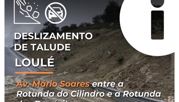 LOULÉ | Condições meteorológicas adversas obrigam ao encerramento de várias vias no concelho