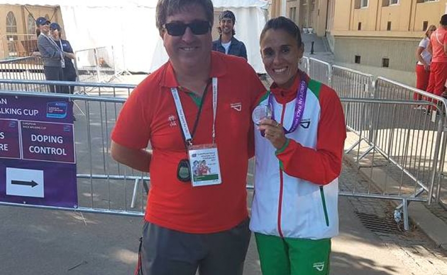 Ana Cabecinha conquista medalha  de prata na Taça da Europa