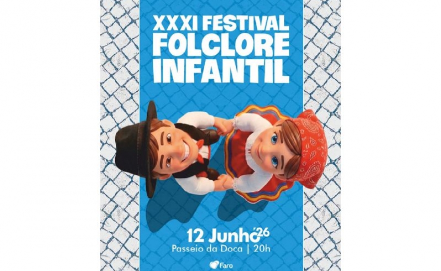 FARO ACOLHE O XXXI FESTIVAL DE FOLCLORE INFANTIL NO PASSEIO DA DOCA