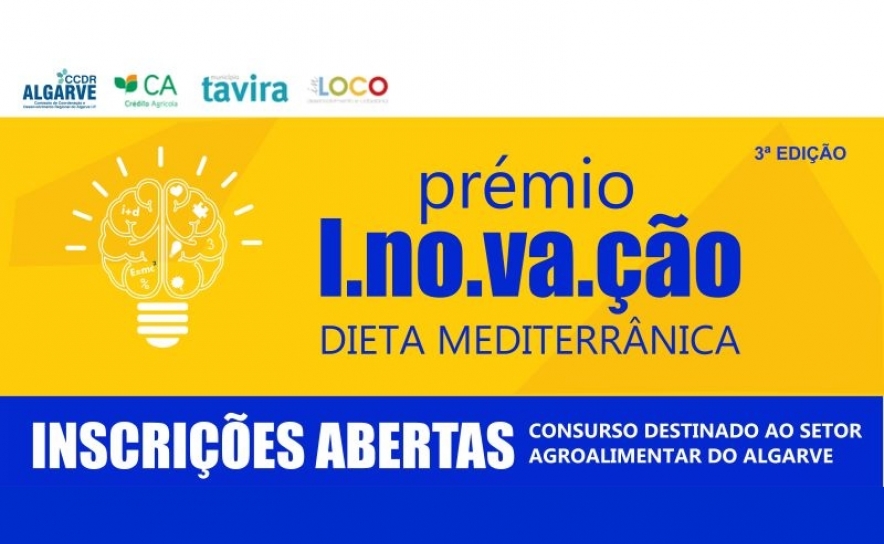 Prémio Inovação – Dieta Mediterrânica 2026: candidaturas abertas para distinguir a inovação agroalimentar no Algarve