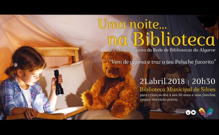 NO ÂMBITO DA COMEMORAÇÃO DO DIA INTERNACIONAL DO LIVRO INFANTIL BIBLIOTECA MUNICIPAL DE SILVES DINAMIZA «UMA NOITE… NA BIBLIOTECA»