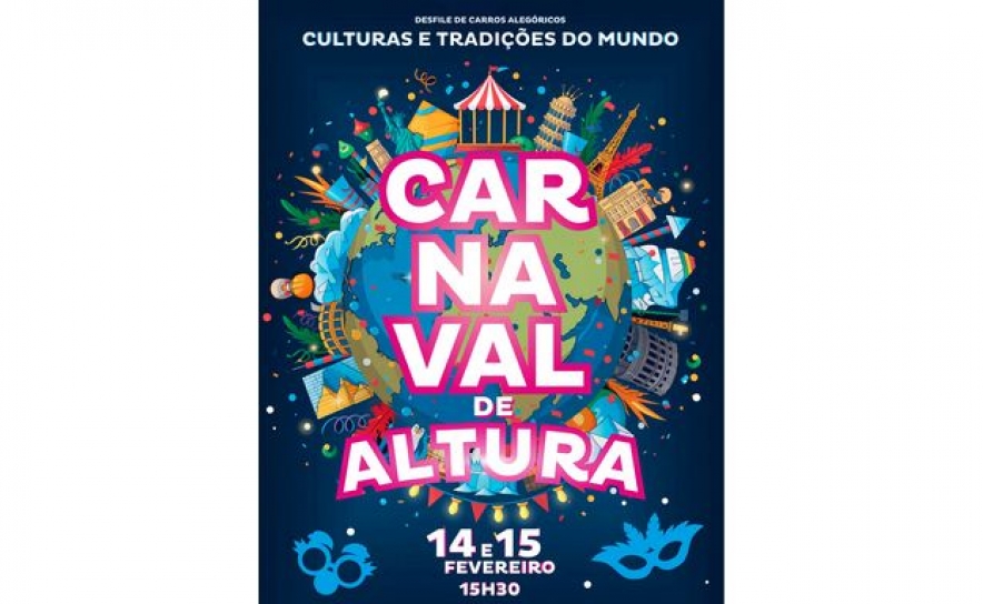 Culturas e tradições do mundo no Carnaval de Altura