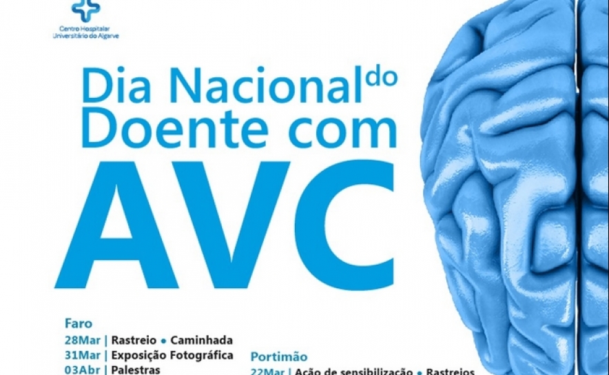 CHUAlgarve assinala Dia Nacional do Doente com AVC com Rastreios e sessões de sensibilização	