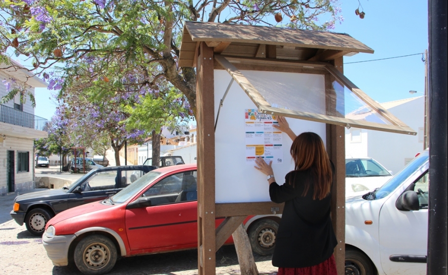 Autarquia de Castro Marim investe em mobiliário urbano reciclado