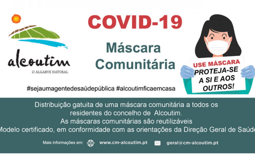 Câmara Municipal de Alcoutim distribui máscaras pela população