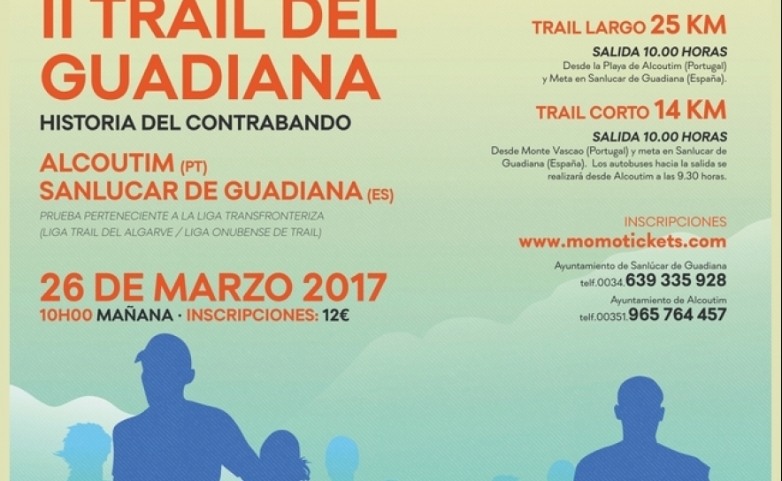 Trail del Guadiana, propõe a travessia de ponte pedonal, em dia do Festival do Contrabando