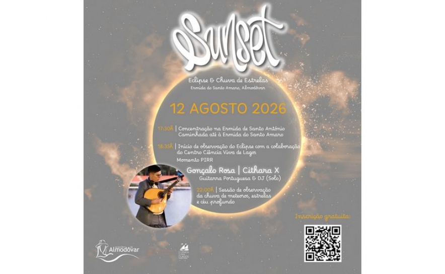 «Sunset: Eclipse & Chuva de Estrelas» promete noite única em Almodôvar