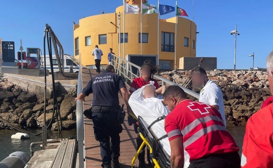 Estação Salva-vidas efetua resgate médico a sul de Portimão