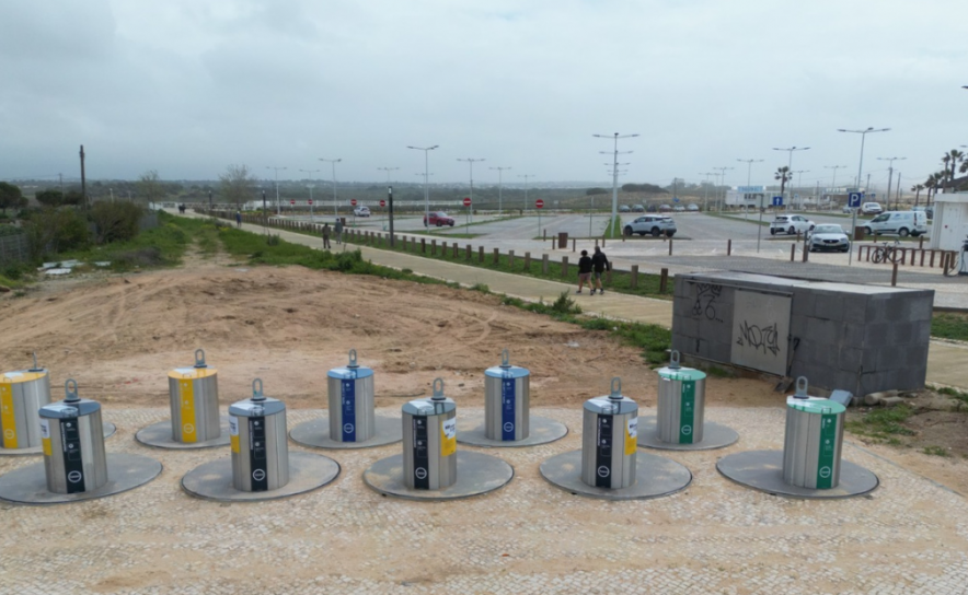 MUNICÍPIO DE SILVES INSTALOU NOVA ILHA ECOLÓGICA EM ARMAÇÃO DE PÊRA