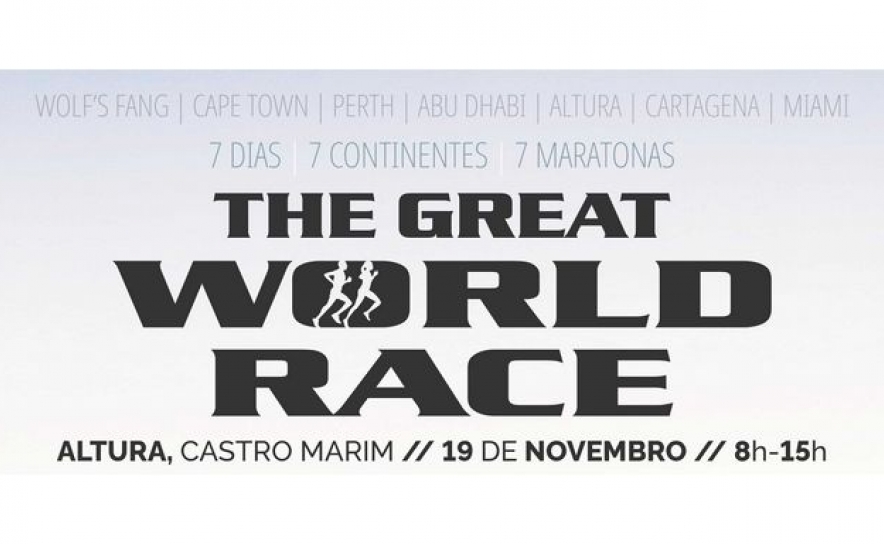 A maior e mais difícil maratona do mundo vai passar por Altura com dezenas de atletas internacionais