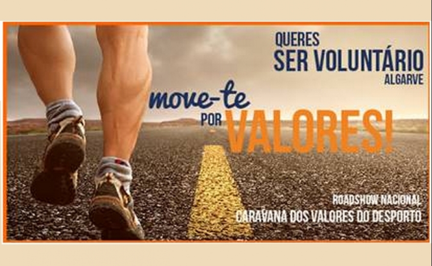 A Direção Regional do Algarve do IPDJ promove voluntariado na Caravana dos Valores!