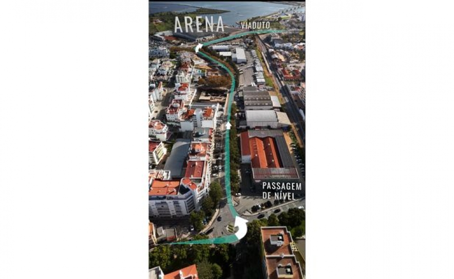 Portimão | Abertura do novo viaduto sobre a linha férrea entra em funcionamento a 18 de dezembro 