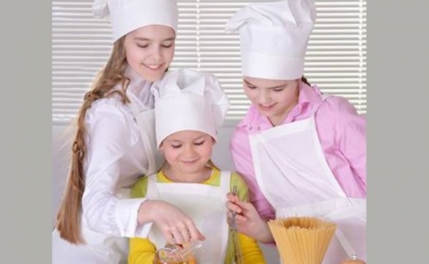 Workshop de cozinha para crianças