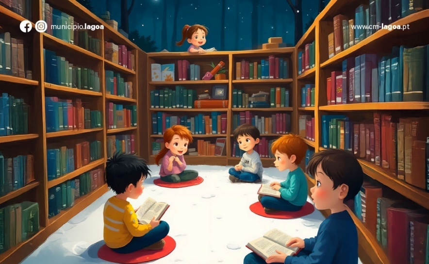 Uma Noite na Biblioteca