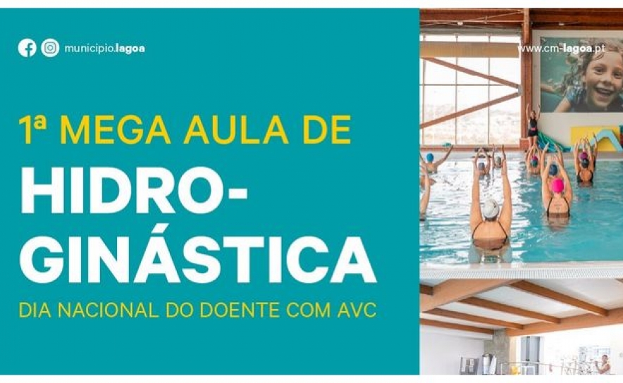 1.ª Mega Aula de Hidroginástica