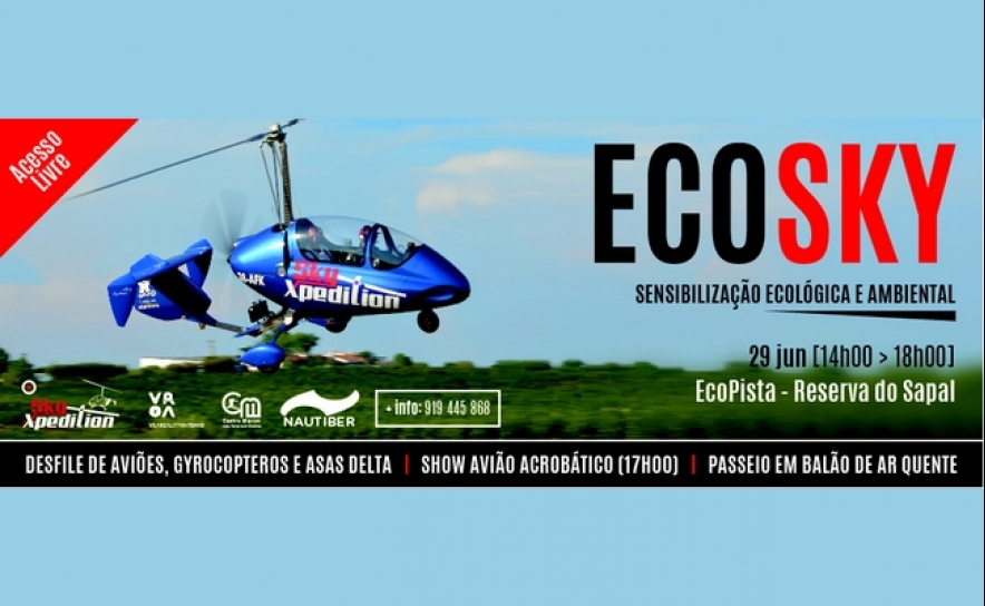 EcoSky junta mostra aeronáutica e atividades ao ar livre