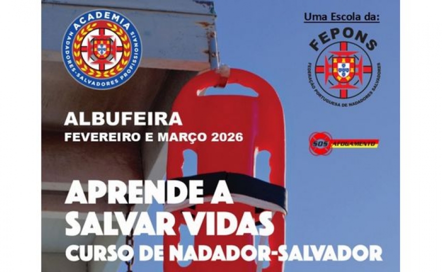 Curso de Nadadores-Salvadores em Albufeira com nova data de admissão