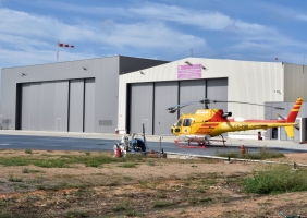 AMPLIAÇÃO DA BASE DE HELICÓPTEROS EM SERVIÇO PERMANENTE DE LOULÉ VAI SER INAUGURADA