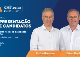 Coligação «Fazer Melhor» apresenta candidatos aos órgãos autárquicos de Loulé a 13 de agosto