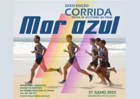 Inscrições abertas para a Corrida Mar Azul