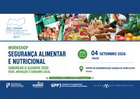 CCDR Algarve promove Workshop Regional de Segurança Alimentar e Nutricional no âmbito da Feira da Dieta Mediterrânica