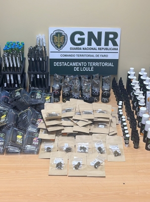 Vilamoura – Apreensão de mais de 700 produtos em loja de canábis